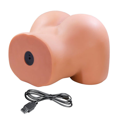 CRAZY BULL JULIA XXL MASTURBADOR VIBRAToRIO DUPLO VAGINAL E ANAL FLESH
