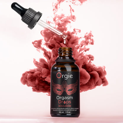 ORGIE - Orgasm Drops - Kissable Gel íntimo beijável para excitação do clitóris 30ML