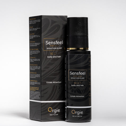 ORGIE - Sensfeel Seduction Elixir 10 em 1 para Homem - Reforço de Feromônios 100ML