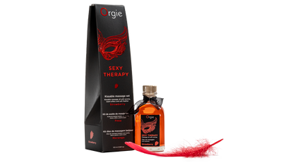 ORGIE - Sexy Therapy Morango Conjunto de massagem beijável 100ml